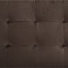 Brown Lint And PVC 3-Piece Couch Living Room Sofa Set B