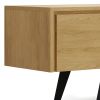 Lowry - 72" TV Media Stand - Oak