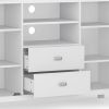 Artisan - Tall TV Media Stand - White