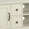 Connaught - 72" Wide TV Stand - Antique White