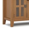 Artisan - 72" TV Media Stand - Honey Brown