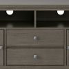 Cosmopolitan - 72" Wide TV Media Stand - Farmhouse Grey