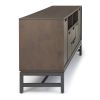 Banting - Mid Century 72" Wide TV Stand - Walnut Brown