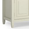Connaught - 72" Wide TV Stand - Antique White
