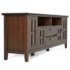 Artisan - 72" TV Media Stand - Russet Brown