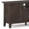 Redmond - 72" TV Media Stand - Brunette Brown