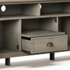 Redmond - 72" TV Media Stand - Distressed Grey