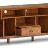 Redmond - 72" TV Media Stand - Light Golden Brown