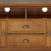 Redmond - 72" TV Media Stand - Light Golden Brown