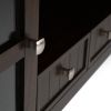 Acadian - 60" TV Media Stand - Brunette Brown