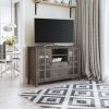 Artisan - Tall TV Media Stand - Farmhouse Grey