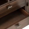 Artisan - 72" TV Media Stand - Natural Aged Brown