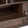 Artisan - 72" TV Media Stand - Natural Aged Brown