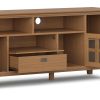 Artisan - 72" TV Media Stand - Honey Brown