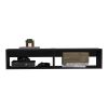 Floating Tv Stand Shelley, Living Room, Black