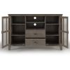 Artisan - Tall TV Media Stand - Farmhouse Grey
