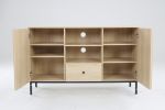 Rustic Industrial Modern TV Stand, Media Cabinet, TV Console Suits TV up to 70 inch