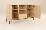 Rustic Industrial Modern TV Stand, Media Cabinet, TV Console Suits TV up to 70 inch