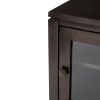 Cosmopolitan - TV Media Stand - Mahogany Brown