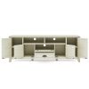 Burlington - 72" TV Media Stand - Antique White
