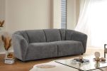 Liyasi Living room sofa set with luxury Boucle fabric , 3 seater