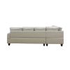 Silver Green Faux Leather Living Room Sofa Set A