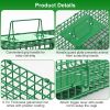 30in 1 Door Live Animal Cage Trap For Animals Under 5LBS Easy To Setup Humane Galvanized Iron Trap Cage For Small Cats Rabbits Squirrels Moles Chipmun