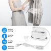 1200W Handheld Steamer with Dry Wet Ironing Modes 180° Rotatable Handle 10S Fast Heating Portable Clothing Steamer for Home Travel