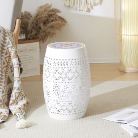 RUBY 12  SIDE TABLE - WHITE