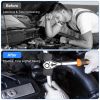Universal Wrench Extender For 1/2Inch Drive 21MM Hex Drive Wrench Extension Tool Tighten Loosen Stubborn Nuts Bolts Wrench Extended Adaptor Mechanics