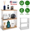 3-Tier Acrylic Countertop Organizer Bathroom Wood Counter Storage Rack Standing Vanity Cosmetics Shelf Cup Holder Desk Display Shelves