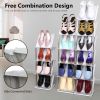 5 Tier Vertical Shoe Rack Narrow Free Standing Storage Organizer for Entryway Space-Saving Stackable Shoe Holder Corner Shoe Tower For Entryway Bedroo