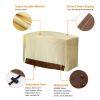 210D Waterproof Outdoor BBQ Grill Cover Windproof Dustproof Patio Gas Grill Oven Protector Oxford Cloth Garden