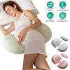Pregnancy Pillows Adjustable Support Maternity Pillow Soft Side Sleeper Pregnancy Pillows Wedge Pillow with Detachable Pillow Cover