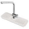 Faucet Splash Mat 14.56x5.51in Silicone Sink Drying Mat Water Drip Catching Tray Water Drainage Pad Sponge Soap Holder for Kitchen Bathroom Sink Fauce