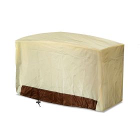 210D Waterproof Outdoor BBQ Grill Cover Windproof Dustproof Patio Gas Grill Oven Protector Oxford Cloth Garden (Option: BBQGrillCover70In)