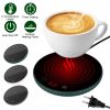 Desktop Electric Cup Warmer 8Hours Auto Off Overheating Protection Smart Timer Setting 2 Temperature Levels 104°F to 140°F Ceramic Heating Panel For O