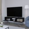 Selby TV Rack, Hairpin Leg Design with Spacious Storage