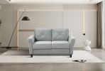 JIUMI Fashion Living Room Two Piece Sofa Set, Living Room Three seater+Two seater