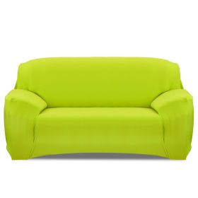 Sofa Cover Printed Stretch Sofa Furniture Cover Soft Sofa Slipcover Polyester Furniture Protector Cover (Option: SofaCoverGreen3S)